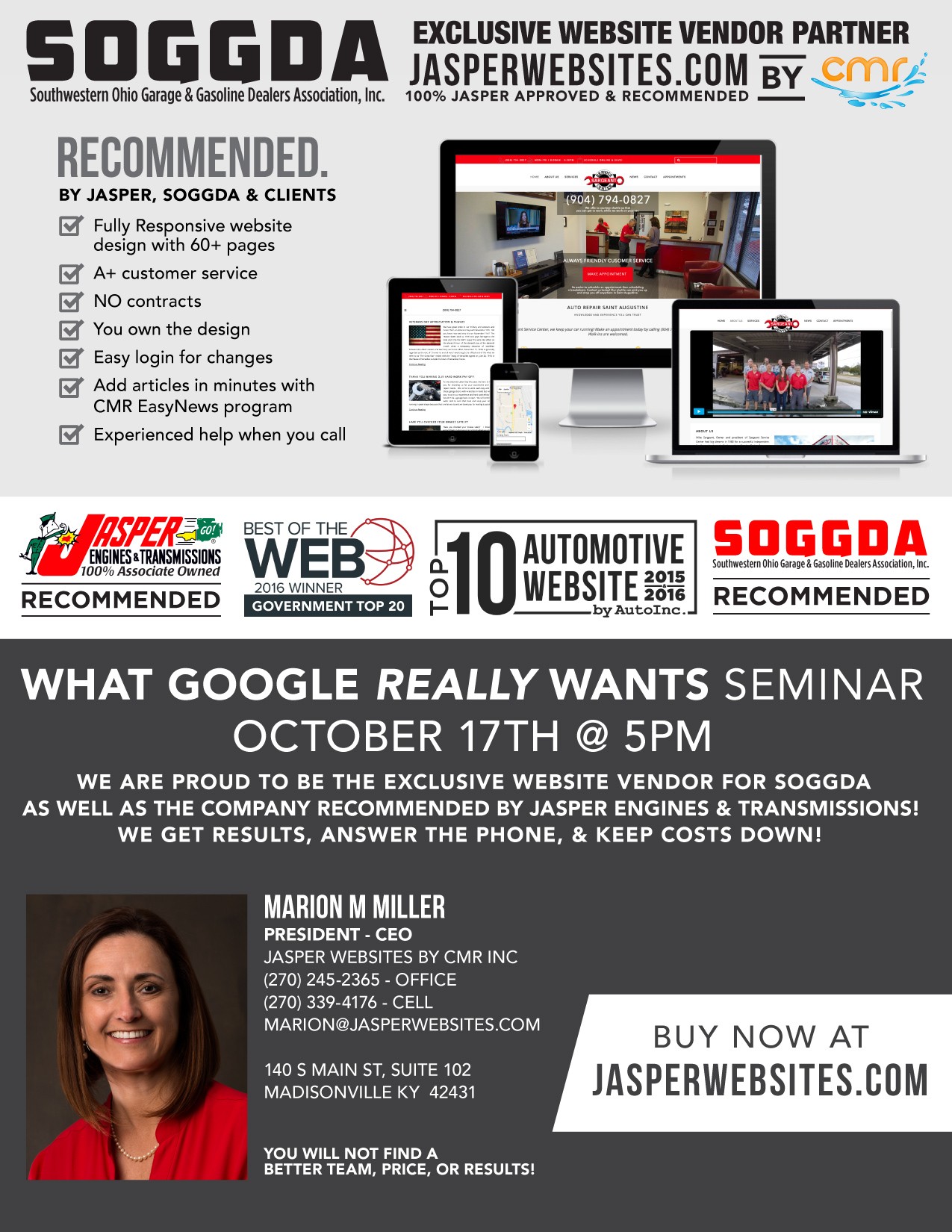 2017 Recommended By SOGGDA