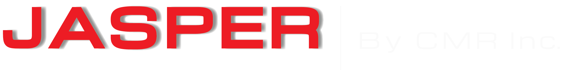 jasper web logo red white